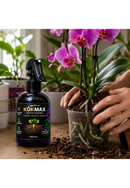 AGROFORCE KÖKMAX Ev Bitkileri İçin Kök Güçlendirici ve Çiçek Coşturucu Sprey