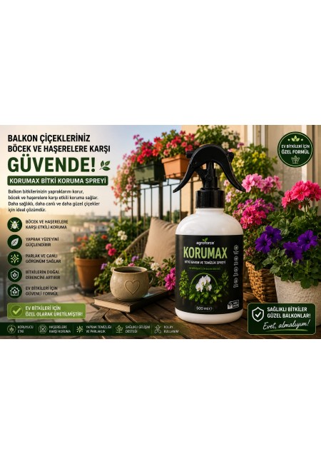 AGROFORCE KORUMAX Bitki Bakım ve Temizlik Spreyi